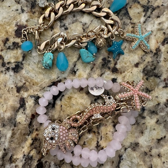 Bracelets Lot Starfish Sea - Picture 2 of 2